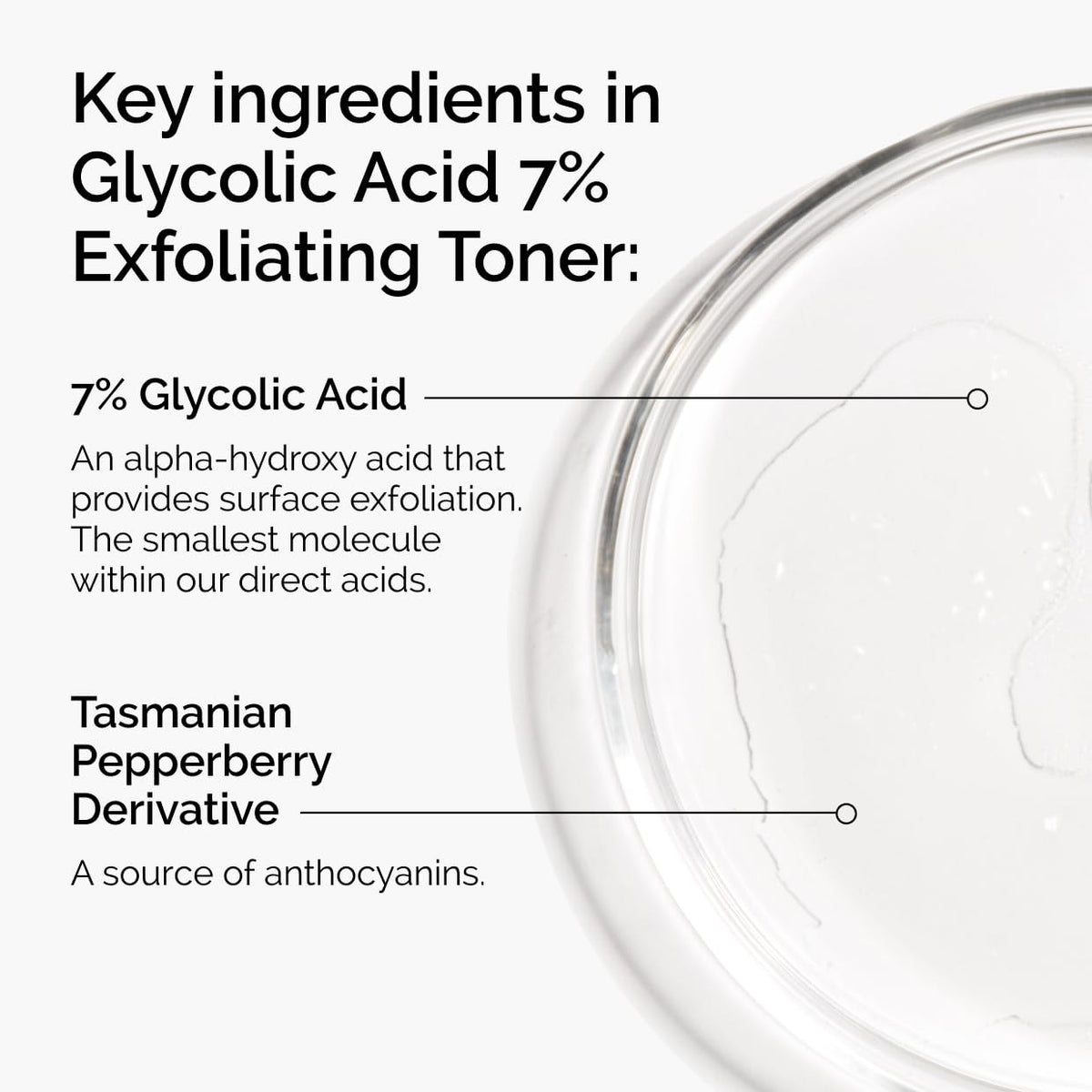 Glycolic Acid 7% Exfoliating Toner 8.11 Fl Oz Skin Brightening