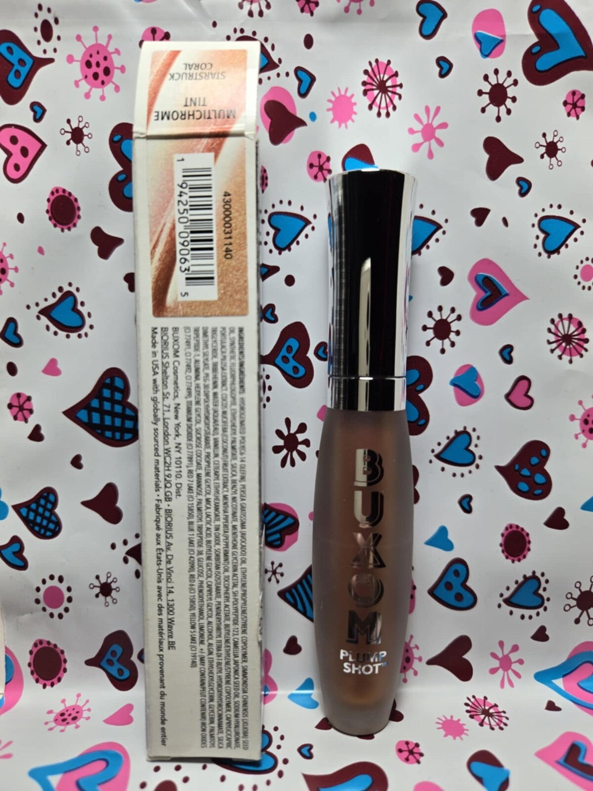 Lip Serum Collagen Lip Tint - Multichrome Lip Gloss in Starstruck Coral