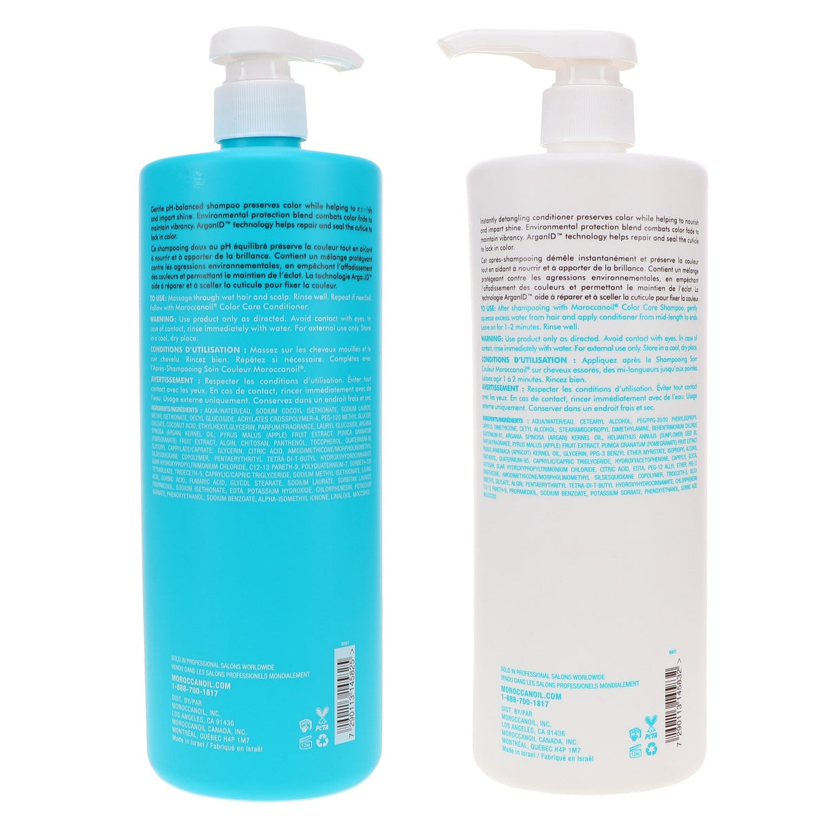 Moroccanoil Color Care Shampoo & Conditioner Set 33.8oz Each - Hair Color Protection
