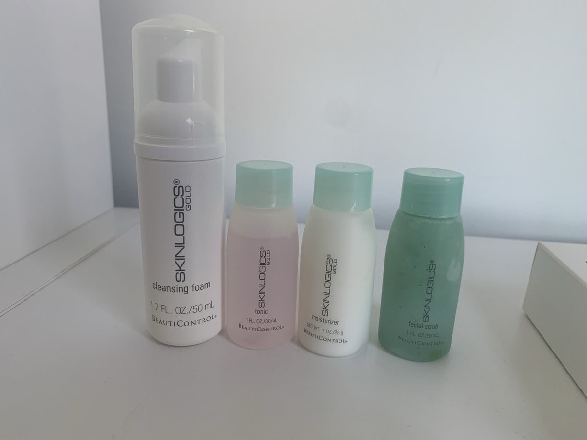 BeautiControl Skinlogics Gold Skincare Starter Set Lot of 2 - Discontinued