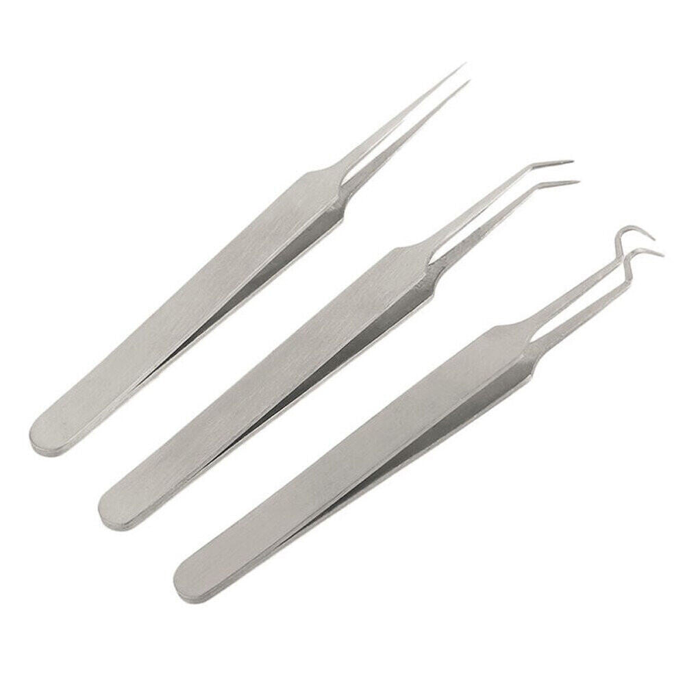 Blackhead Remover Tweezers Set - Pimple Blemish Extraction Tools
