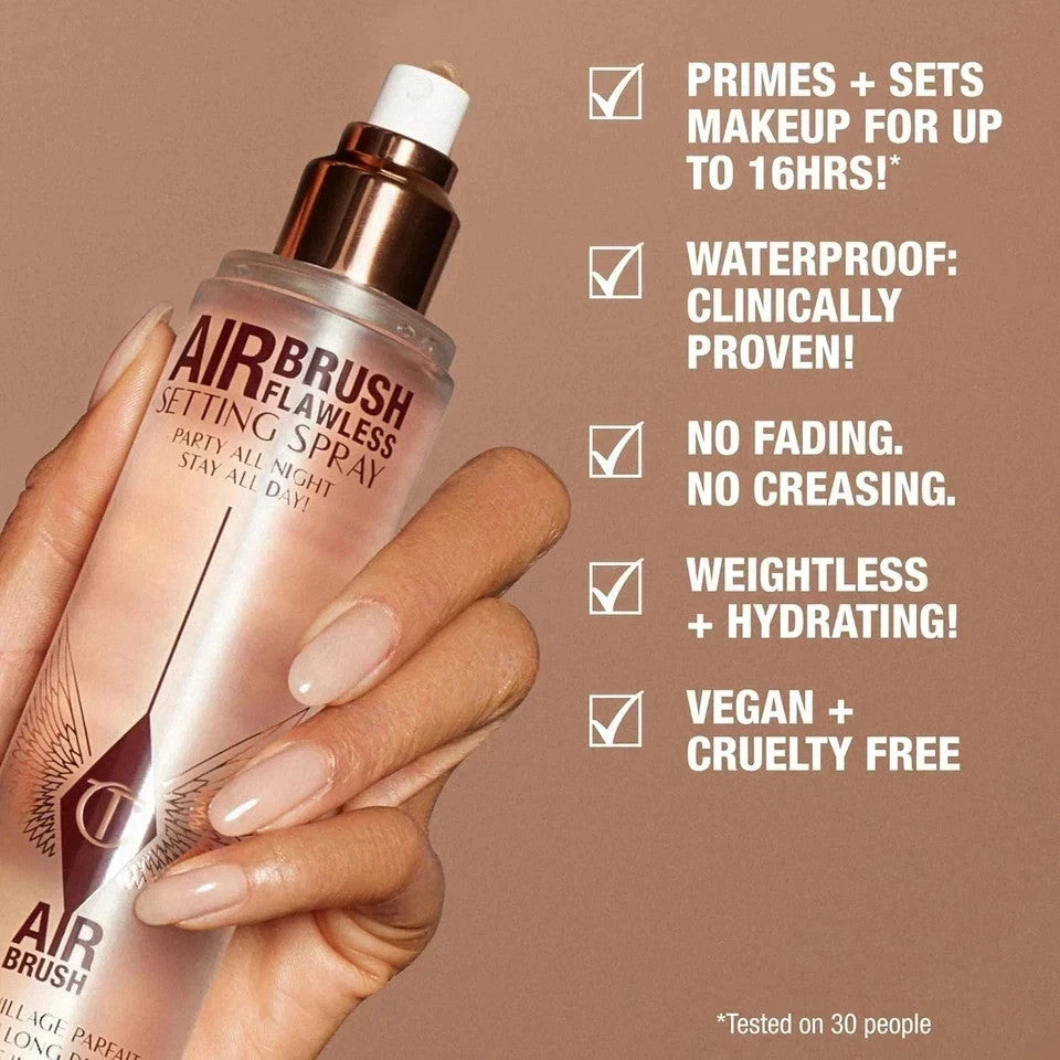 Hydrating Makeup Setting Spray - Long-Lasting, Waterproof, 100ml