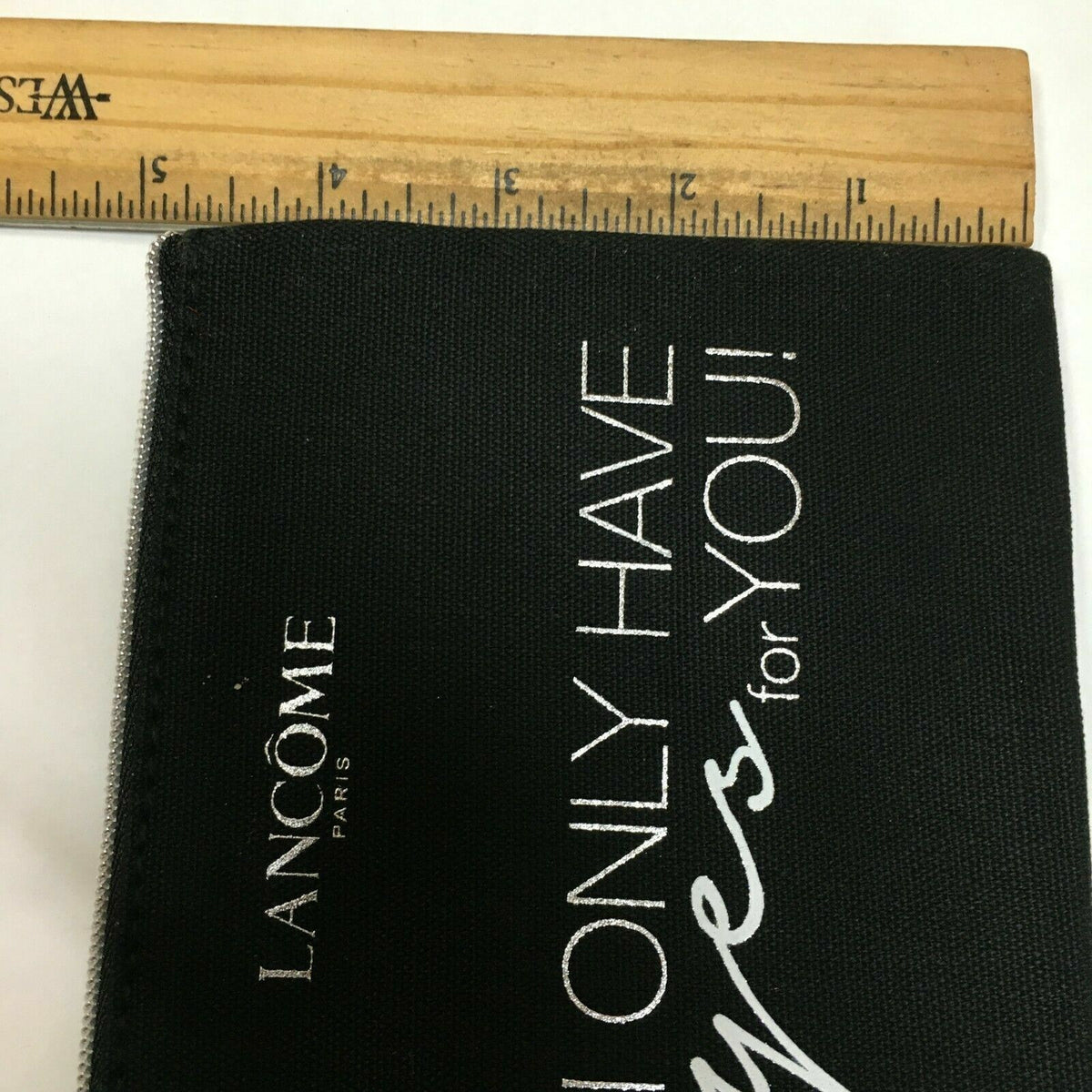 Lancôme Eye Makeup Bag - Black Cosmetic Purse for Cosmetics