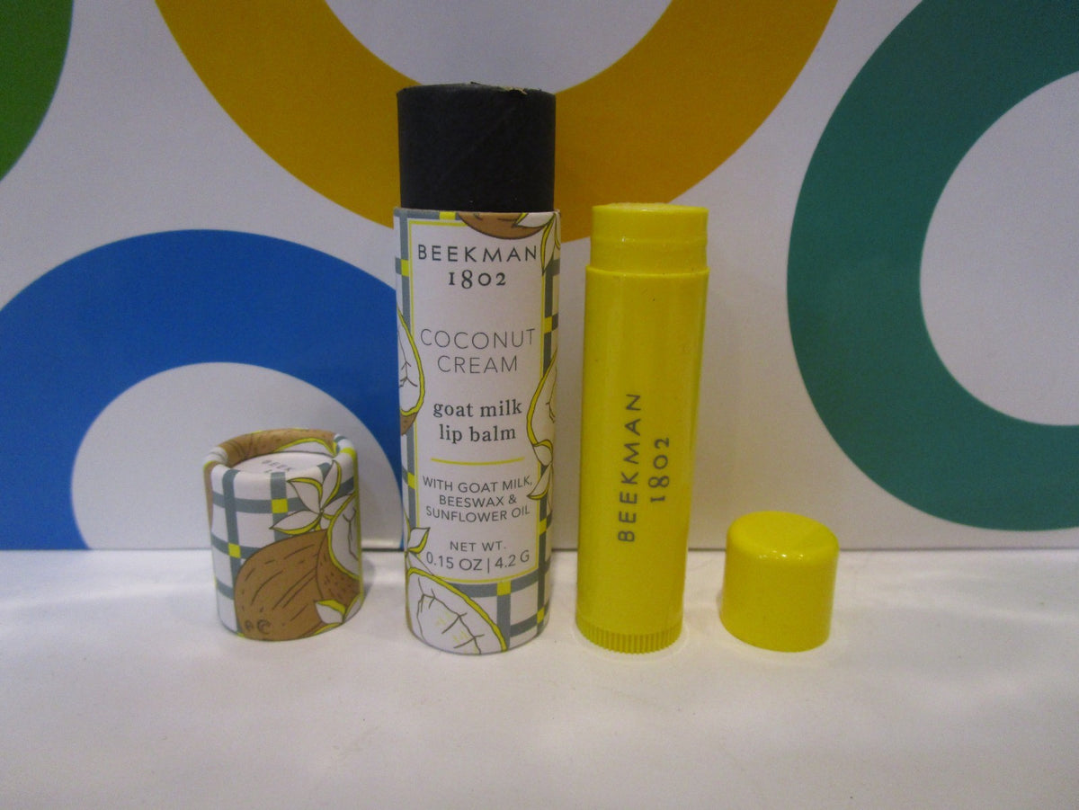 Goat Milk Lip Balm with Coconut Cream - 0.15 OZ Natural Moisturizer