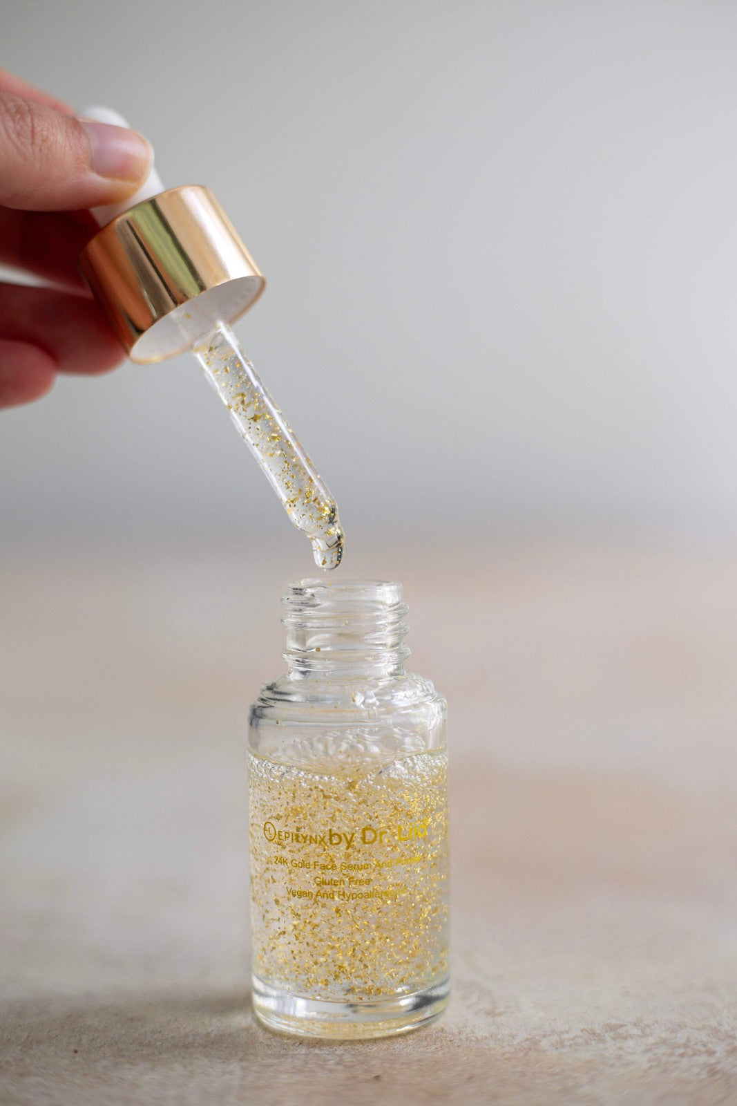 24K Gold Radiance Serum & Moisturizer - Vegan, Gluten-Free, Hydrating & Illuminating Face Treatment