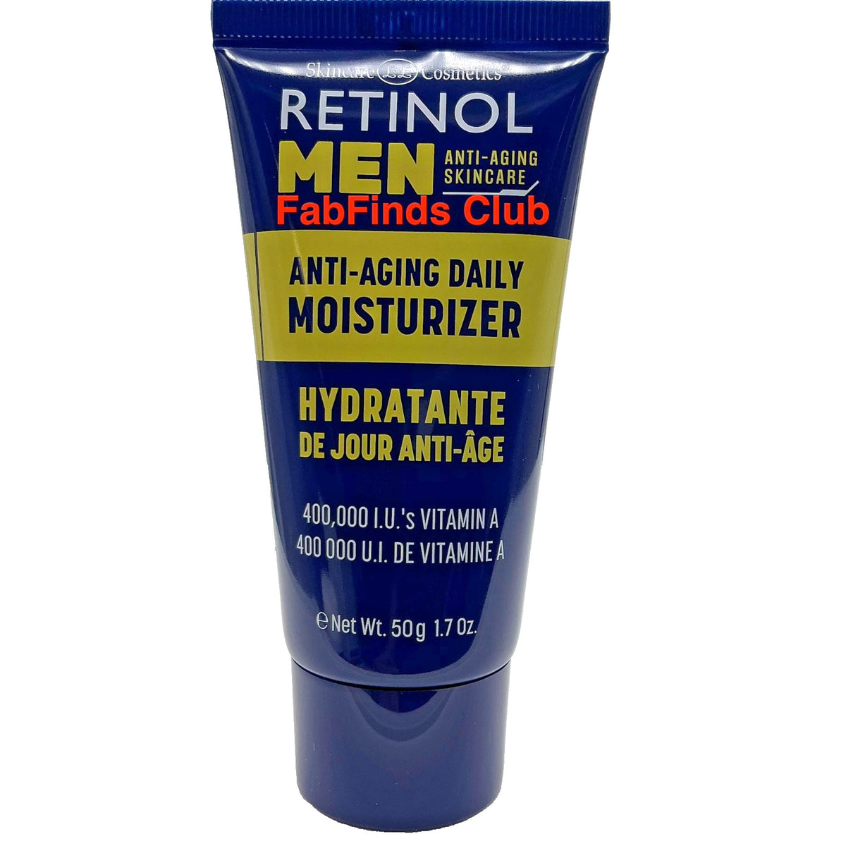 Men's Anti-Aging Retinol Daily Moisturizer Set 4 x 1.7oz - Skin Firming & Smoothing