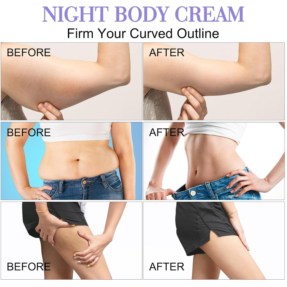 Overnight Toning Body Firming Whip Cream