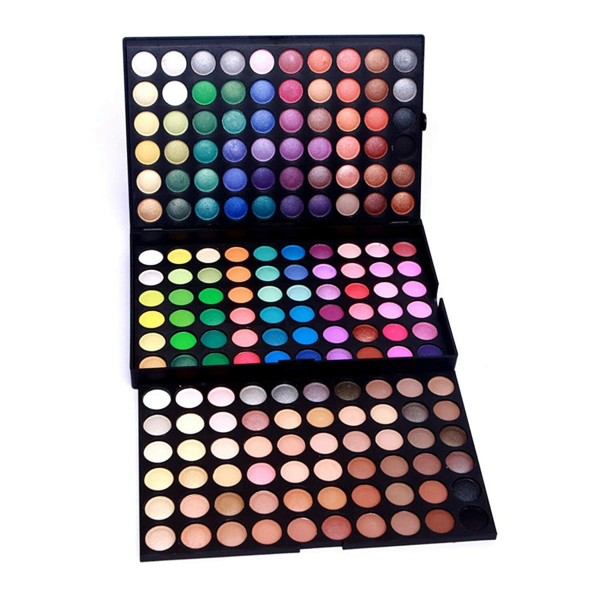 Professional 180 Color Eyeshadow Palette - Matte & Pearlescent Makeup Set