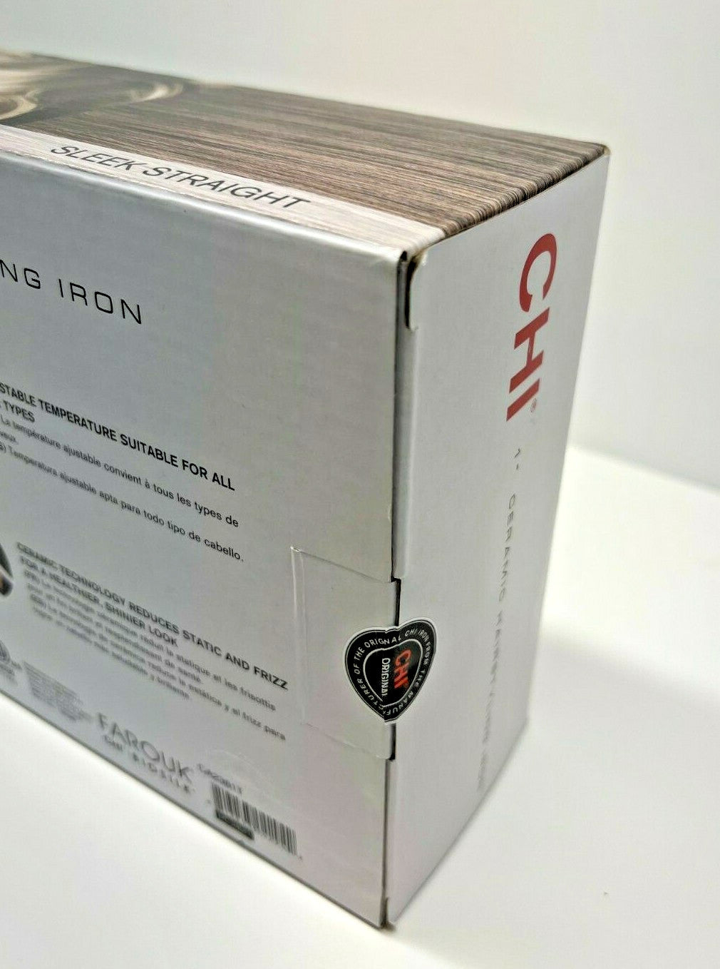 Ceramic Flat Iron Hair Straightener 1 Inch - Ionic Hair Styling Tool