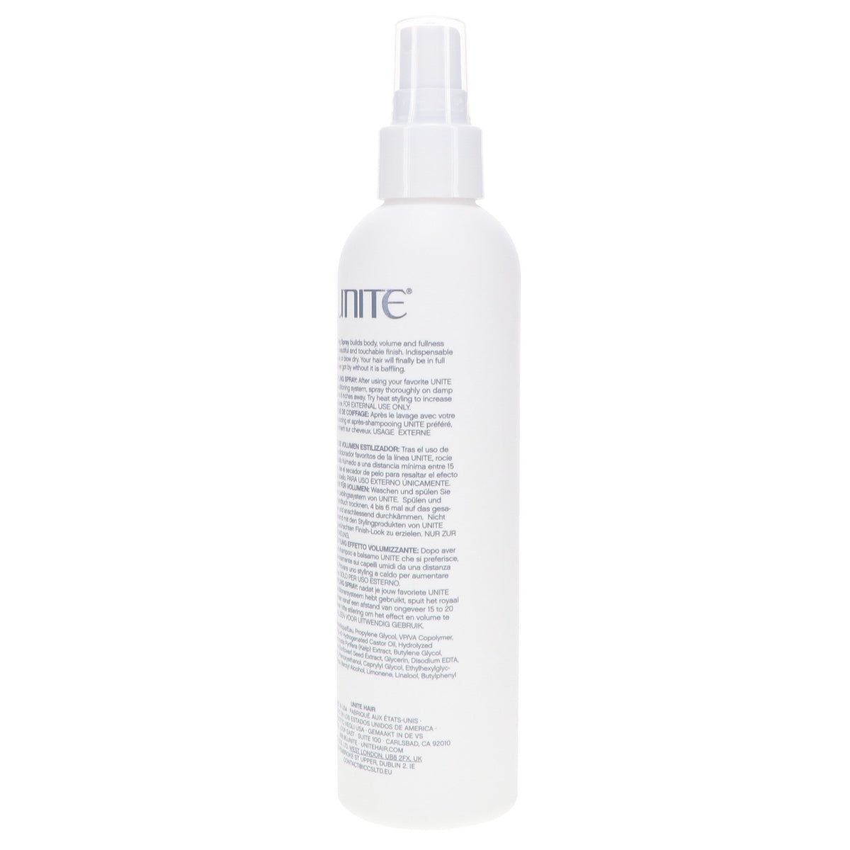 Volumizing Hair Spray - 8 oz Fine Hair Body & Shine Boost