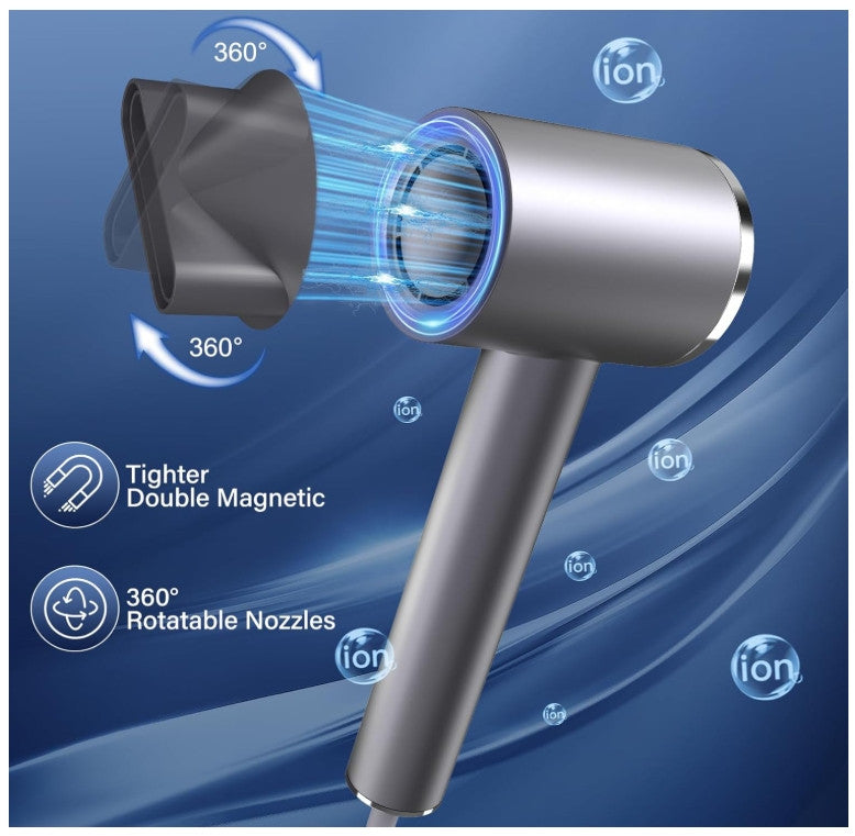 High Speed Hair Dryer with Brushless Motor & Ionic Styling