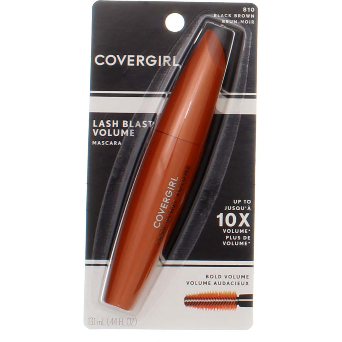 4 Pack Waterproof Mascara for Full Volume & Length - Black Brown 810