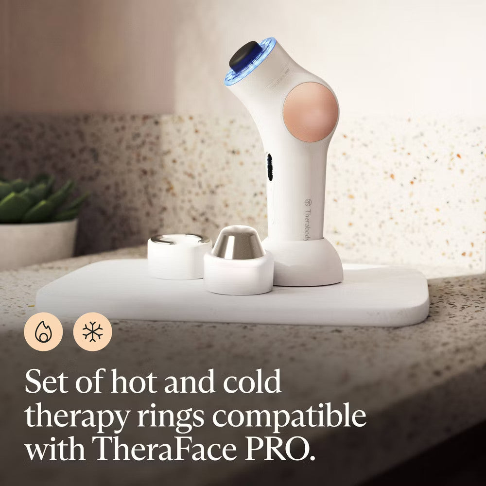Therabody TheraFace Hot & Cold Ring Set - Facial Therapy Attachments