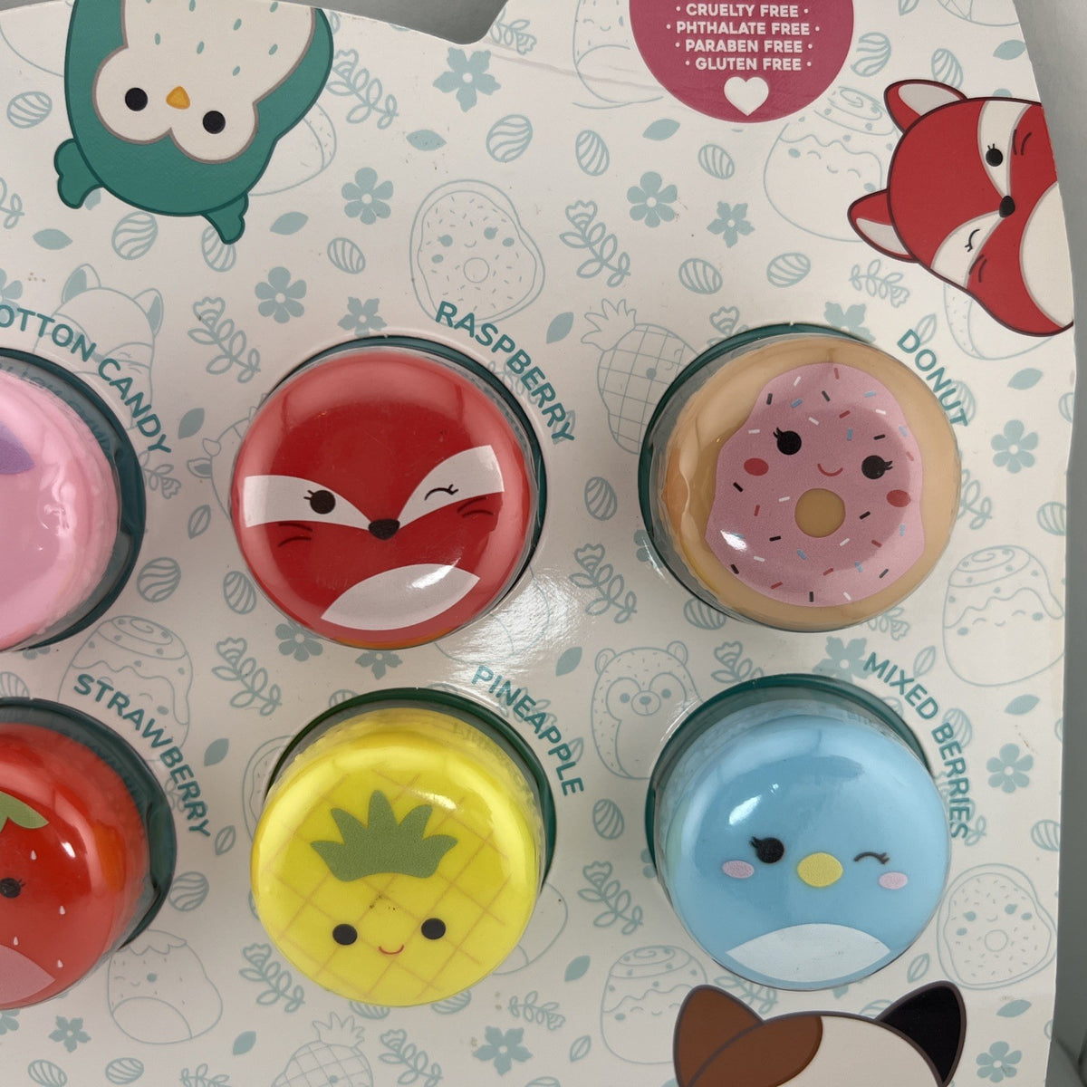 Macaron Shaped Flavored Lip Balm Set - 8 Assorted Lip Balms for Lips Care