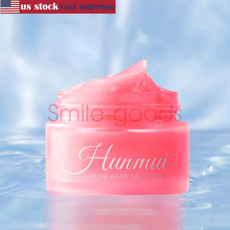 Hunmui Face Primer Pore Base Gel Cream Cover Pores Water Embellish