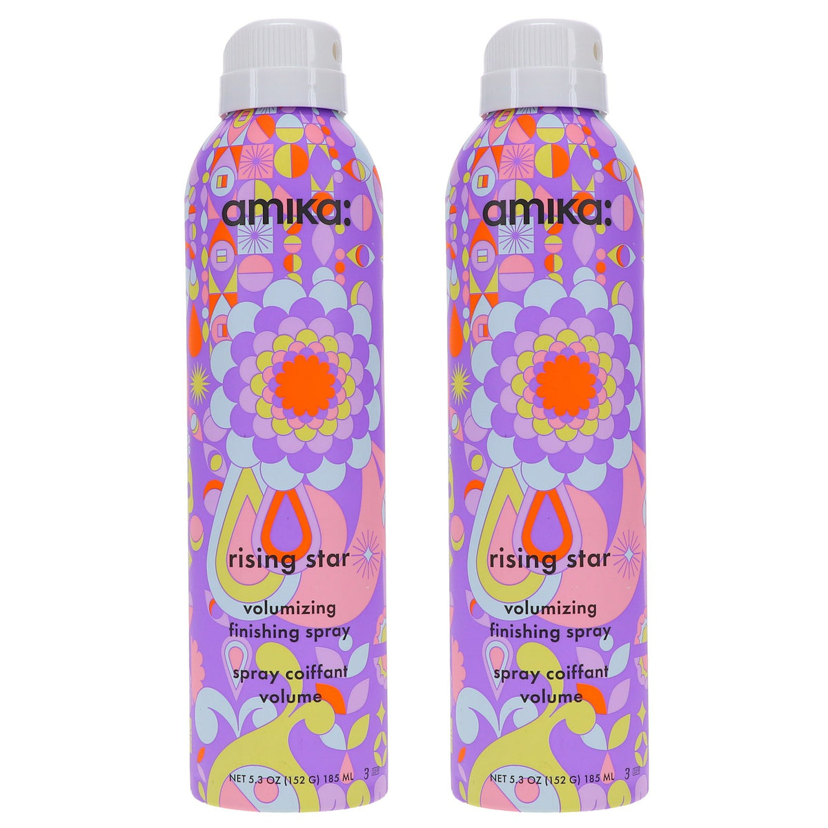 Volumizing Hair Spray for Long-lasting Bounce - 5.3 oz Dual Pack