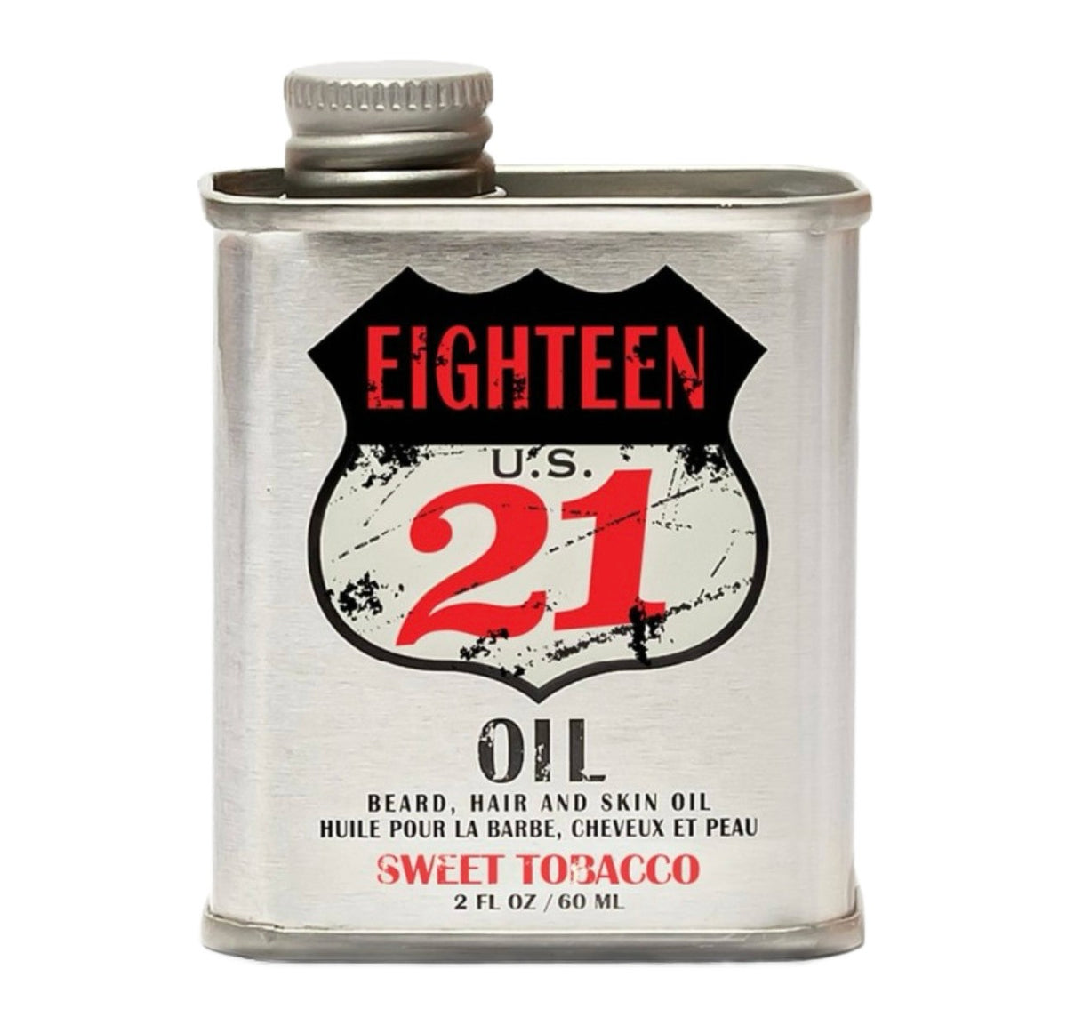 Beard, Hair & Skin Oil with Sweet Tobacco Scent - 2 oz