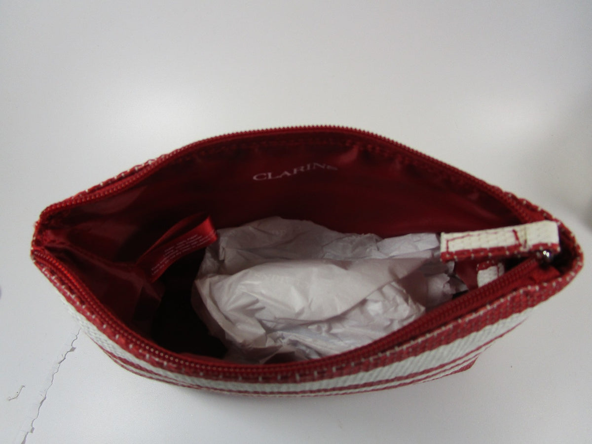 Large Cosmetic Bag with Polyester Lining - Clarins