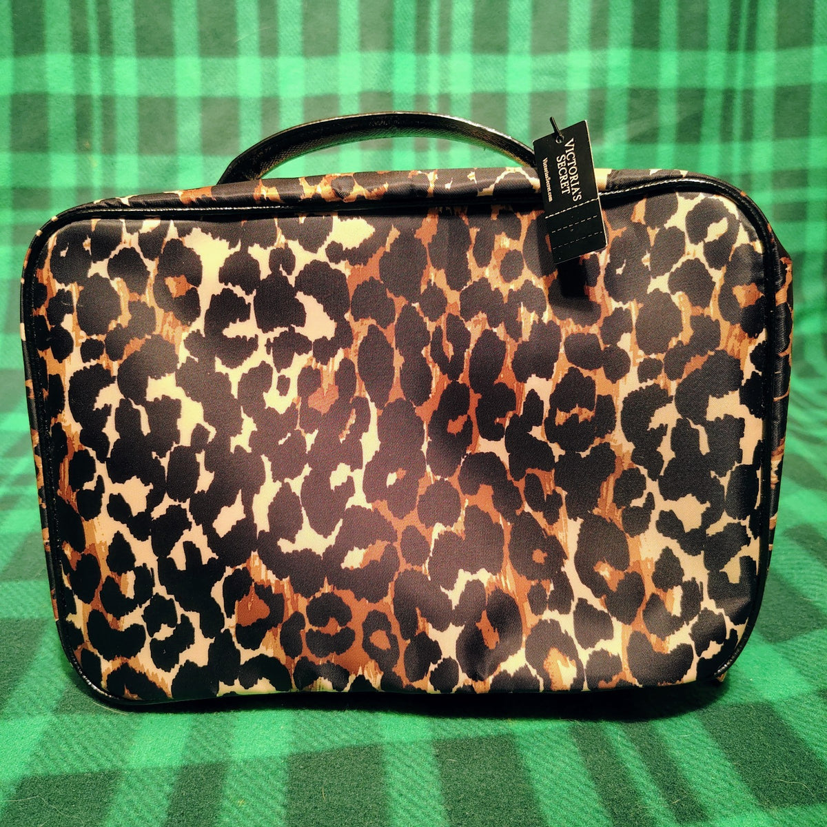 Victoria's Secret Exotic Leopard 3-Piece Makeup Bag Travel Set