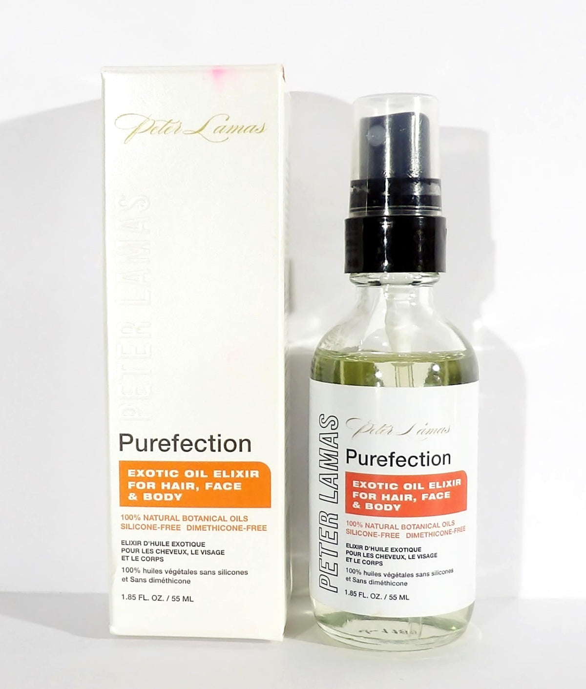 Natural Hair, Face & Body Oil Elixir – Hydrating Botanical Moisturizer 1.85 oz
