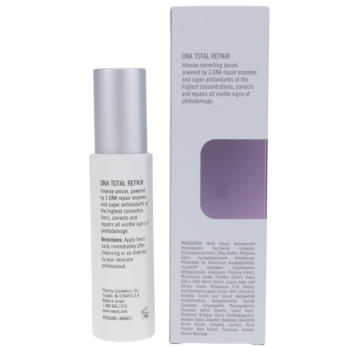 Neova DNA Total Repair Serum - Skin Recovery & Anti-Aging Treatment 1 oz