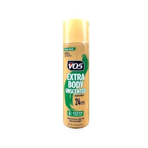2 Pack Unscented Hair Spray - Crystal Clear 14 Hour Hold - 8.5 Oz Each
