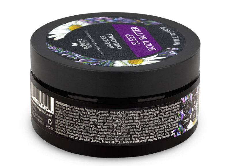 Nature's Beauty SLEEP Lavender Chamomile Spray, Butter, Lotion