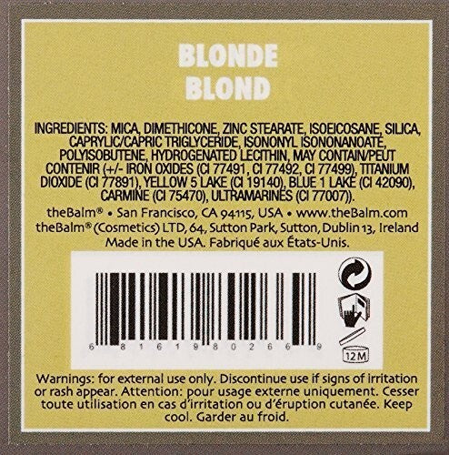 Eyebrow Powder Blonde 0.03 oz 2-Pack - Long-Wearing Brow Makeup