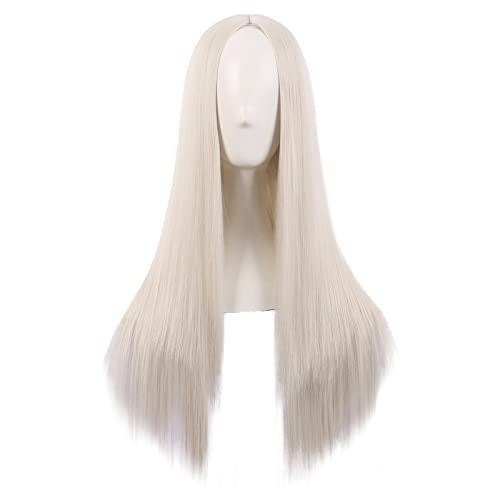 Long Straight Synthetic Wig - Heat Resistant & Elegant 28 Inch Style