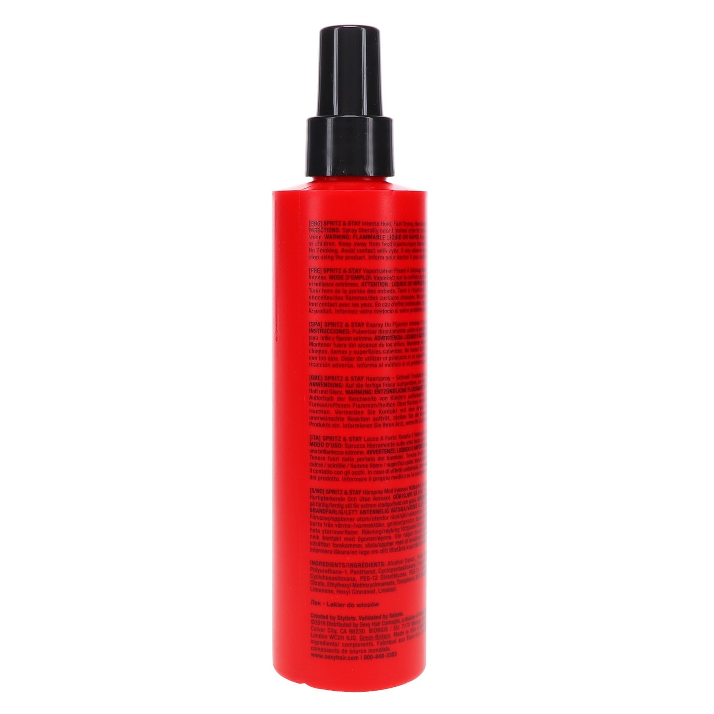 Big Sexy Hair Spritz & Stay Non-Aerosol Hairspray - 8.5 oz, Humidity-Resistant, Long-Lasting Hold