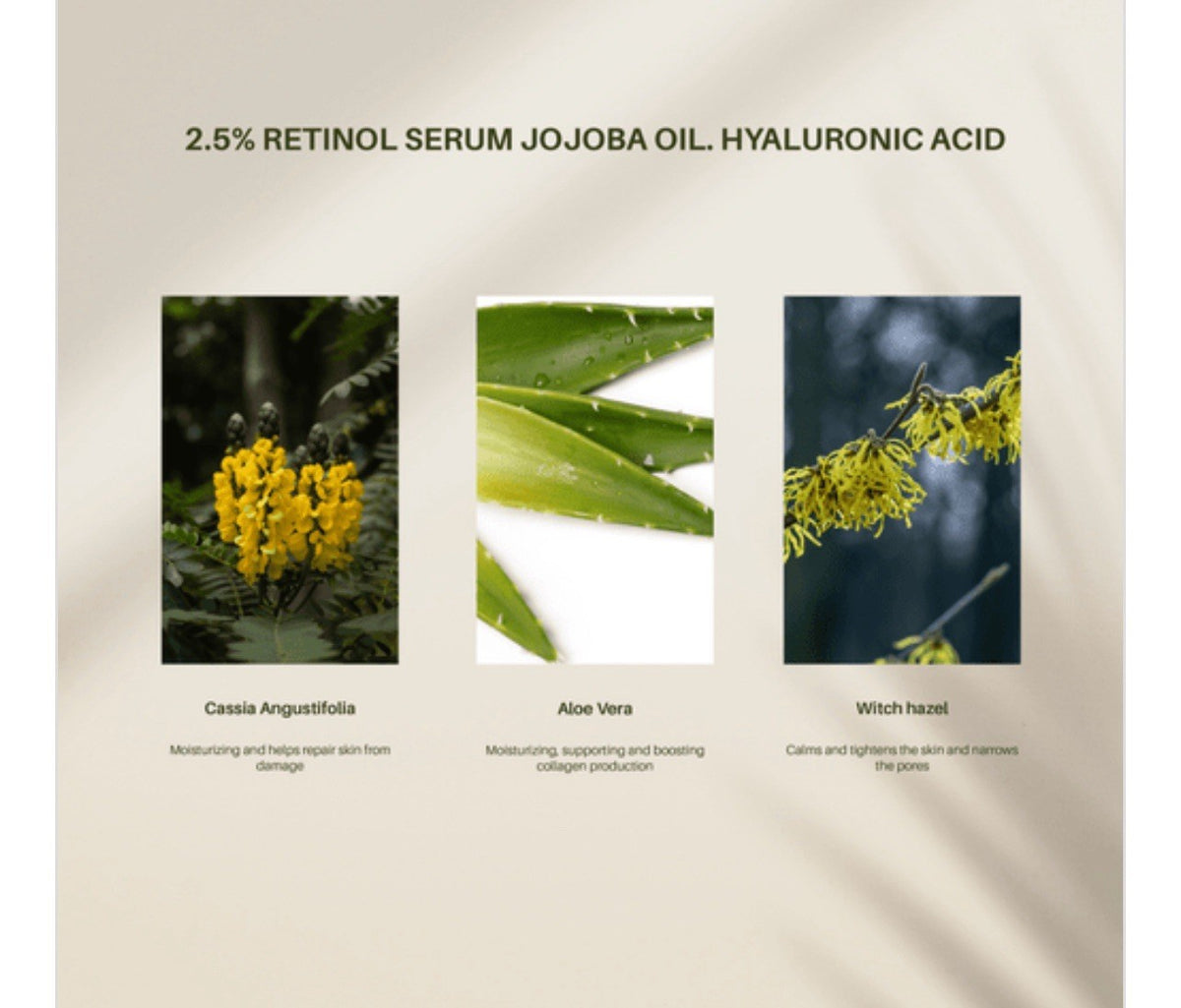 DIRRAN ORGANIC - 2.5% RETINOL SERUM Anti-Wrinkle