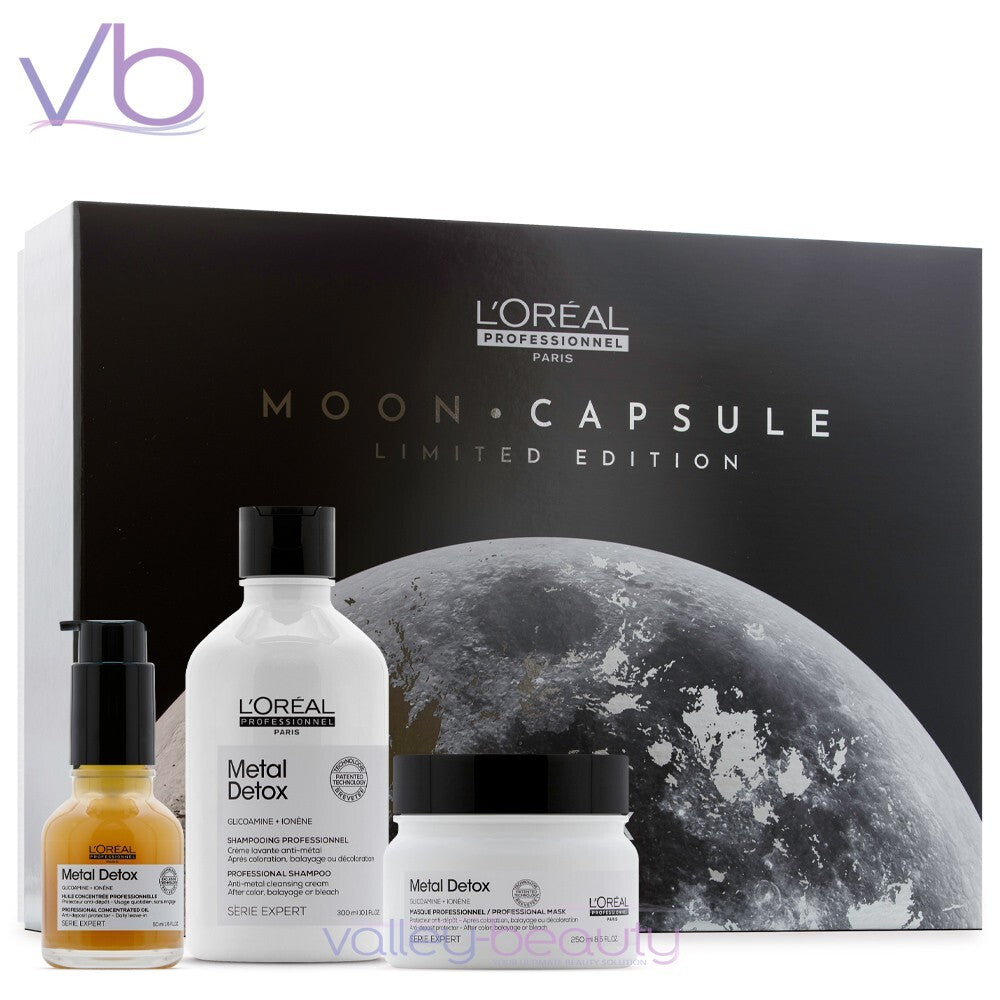 L'OREAL Serie Expert Metal Detox Moon Capsule | Limited Edition Trio
