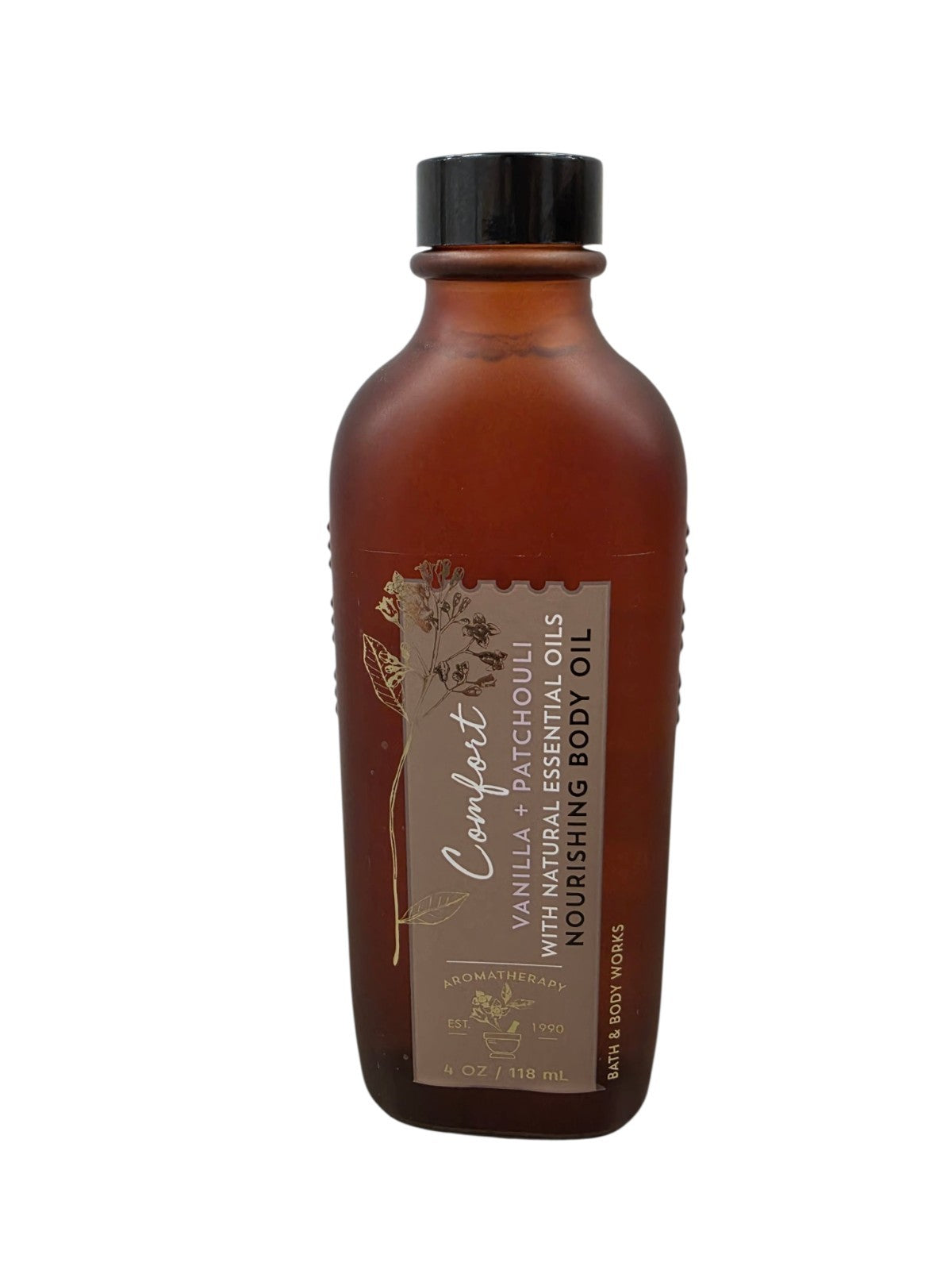 Aromatherapy Comfort Vanilla Patchouli Massage Oil 4 FL OZ