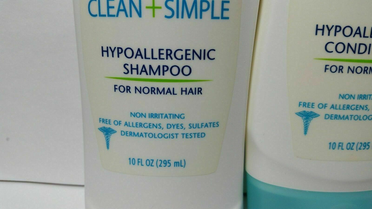 Finesse Clean + Simple Hypoallergenic Shampoo & Conditioner Set for Normal Hair