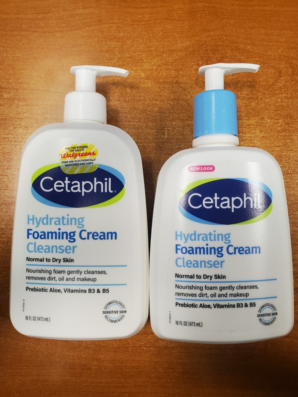 Cetaphil Hydrating Foaming Cream Cleanser 16 oz. - Pack of 2 for Sensitive Skin