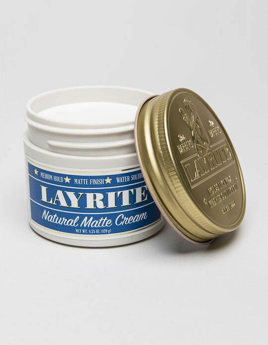 Layrite Matte Hair Styling Cream - Medium Hold, Natural Finish, 4.25oz