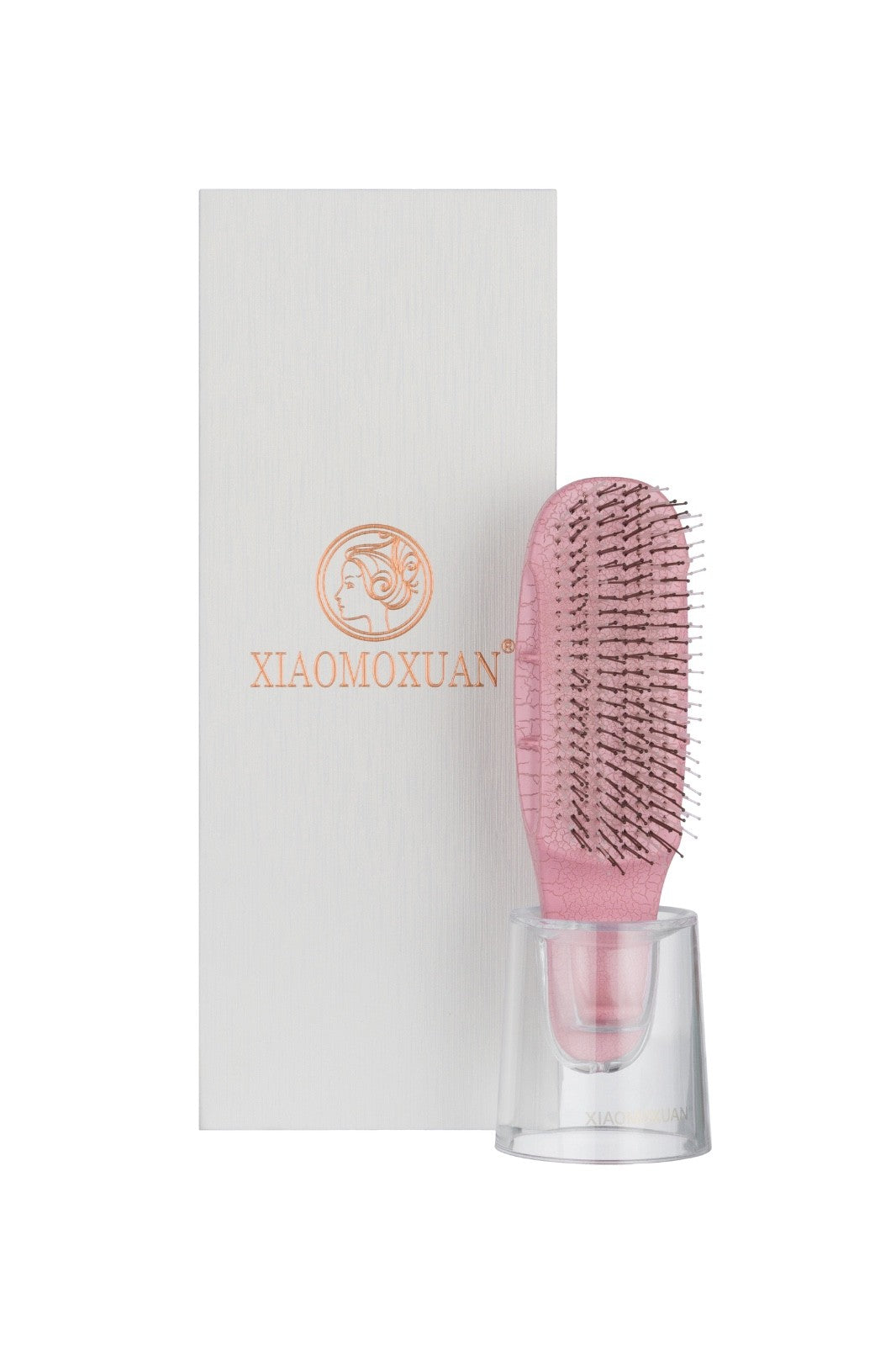 Detangling Hair Brush with Scalp Massage Sakura Pink - Anti-Static, Wet & Dry