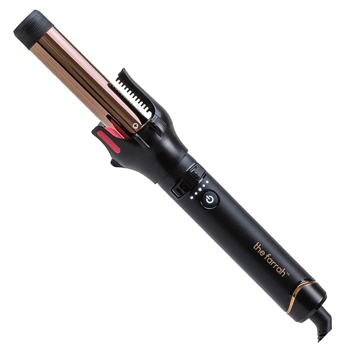 Automatic 1 Inch Curling Iron Wand with Tangle-Free Spin & Quick Heat