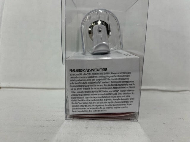 Microtip Face Attachment Head for GloPRO Facial Micro-Needling Device - White, 540 Needles
