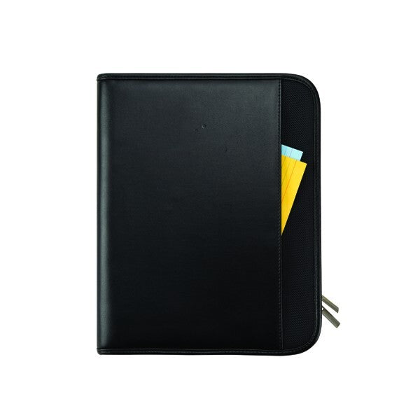 Executive Padfolio with Tablet Holder and Zipper Closure - Business Office Organizer