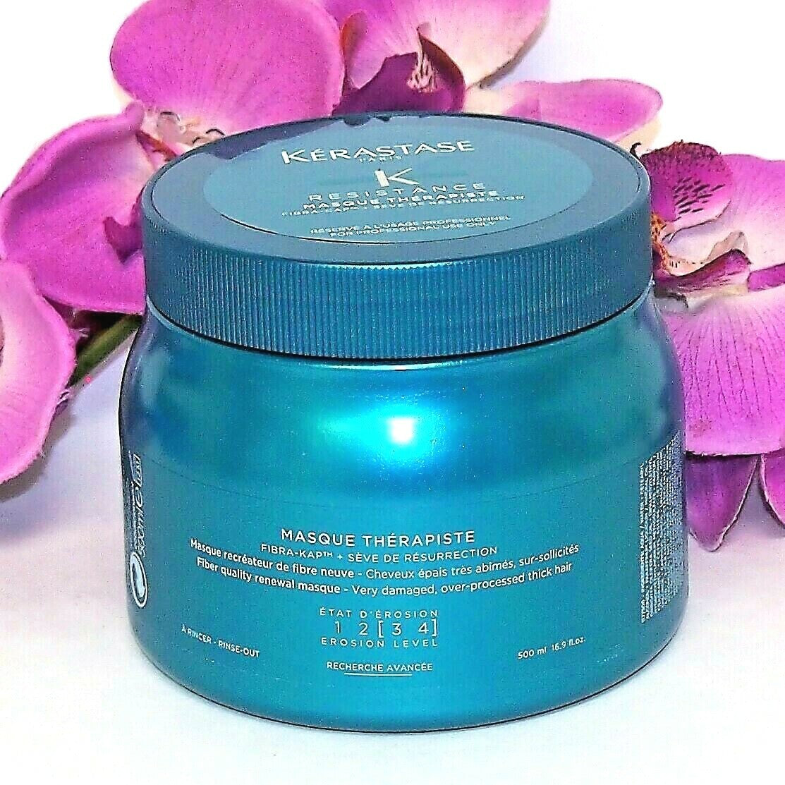 Kerastase Resistance Masque Therapiste Hair Mask 500ml for Damaged Thick Hair