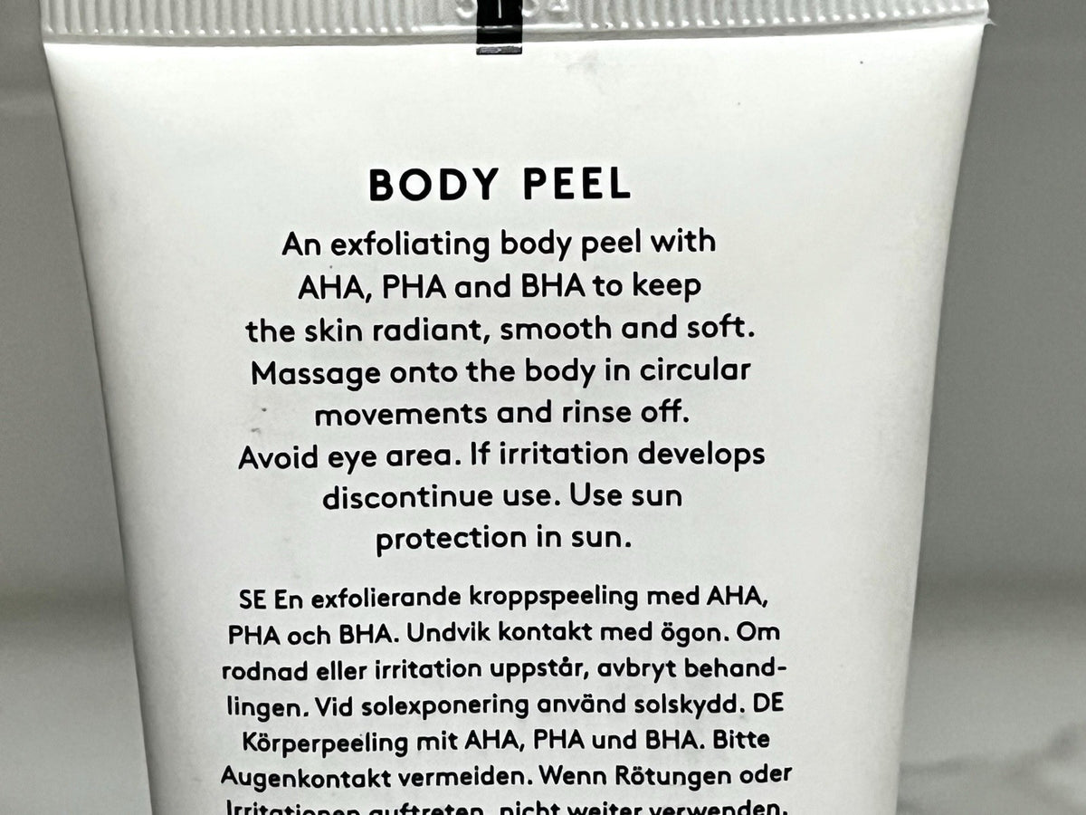 Verso Body Peel - AHA PHA BHA Full Size 5oz/150ml Sealed (#m3)
