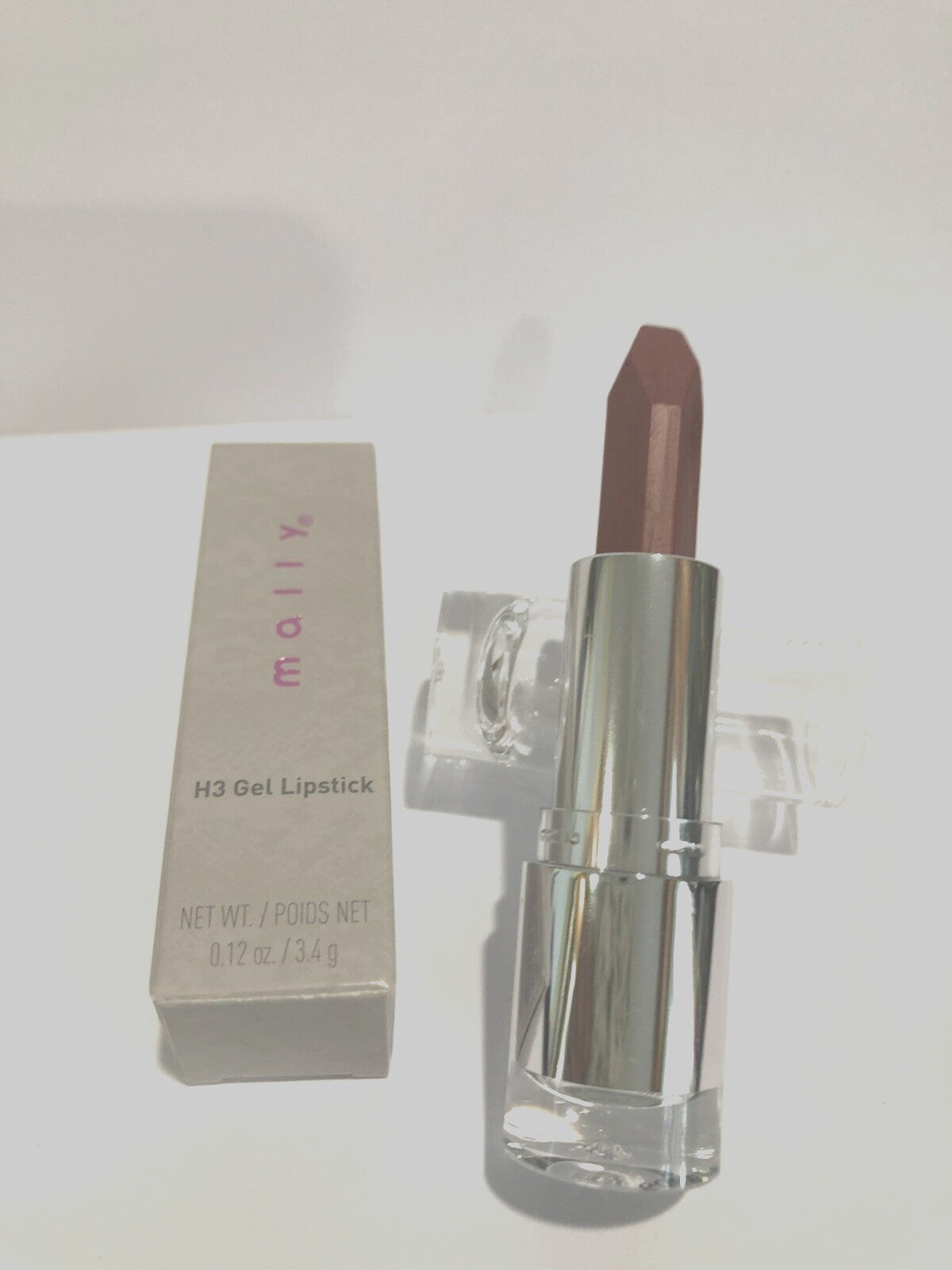 Mally Lipstick Gel Rosy 0.12 oz Lip Makeup - Lot of 2 New in Box