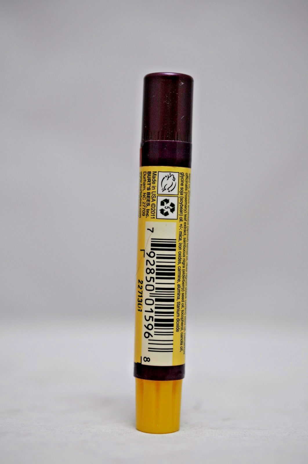 Burt's Bees Lip Shimmer Plum 0.09 Oz Natural Lip Gloss