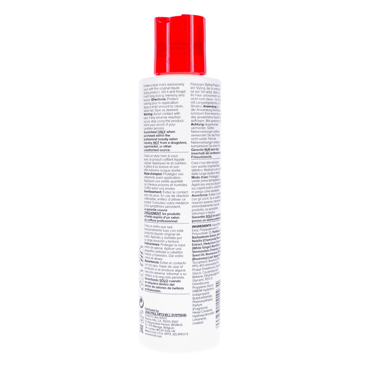Hair Sculpting Lotion - Medium Hold, Long-Lasting, 8.5 oz