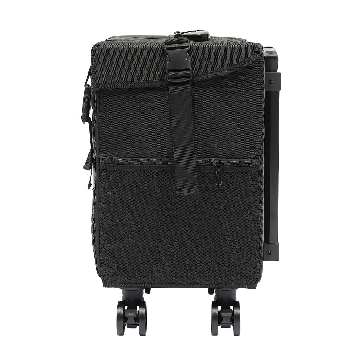 Travel Makeup Case with Drawers and Wheels - Professional Cosmetic Trolley