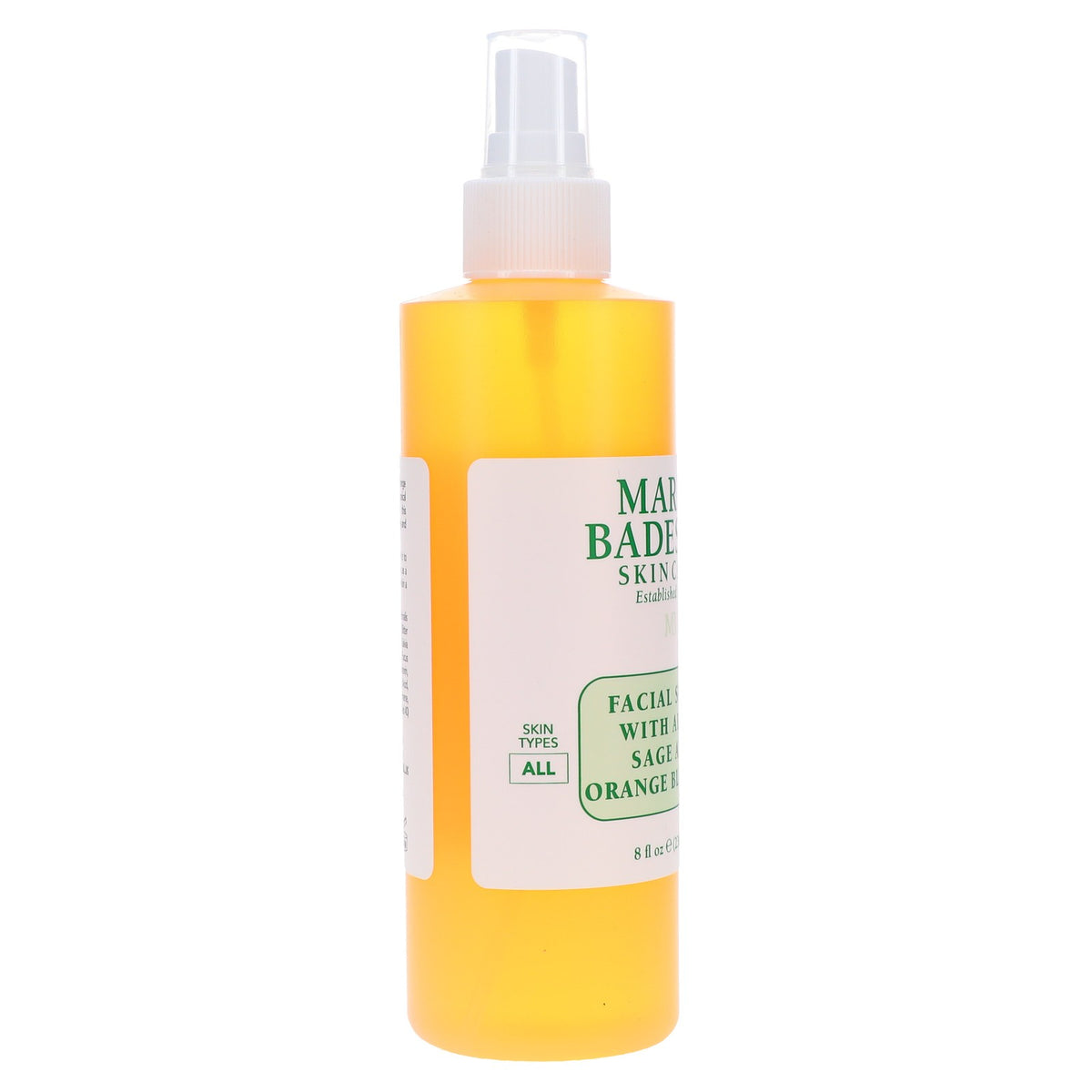 Facial Spray with Aloe, Sage & Orange Blossom - Hydrating Mist 8 oz