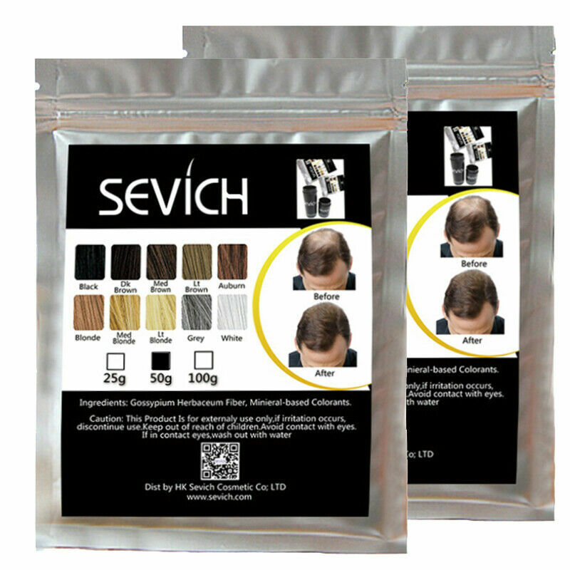 Hair Building Fiber Refill 50g - 2 Pack