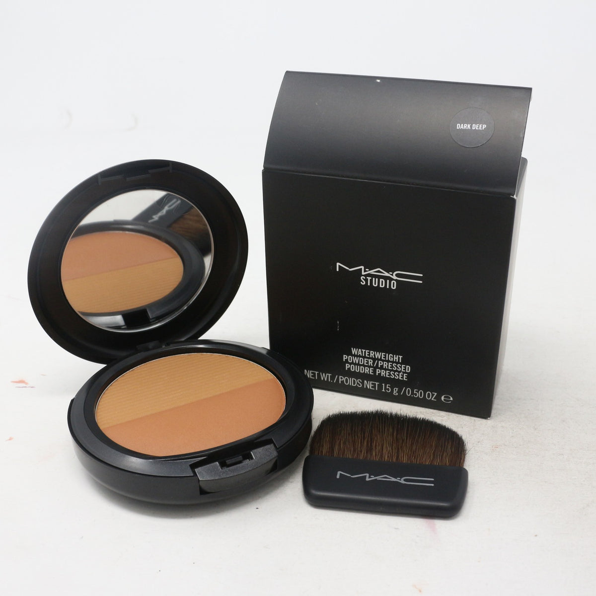 Waterweight Pressed Powder - Medium to Deep Shades, 0.5oz Lightweight Makeup Setting Powder