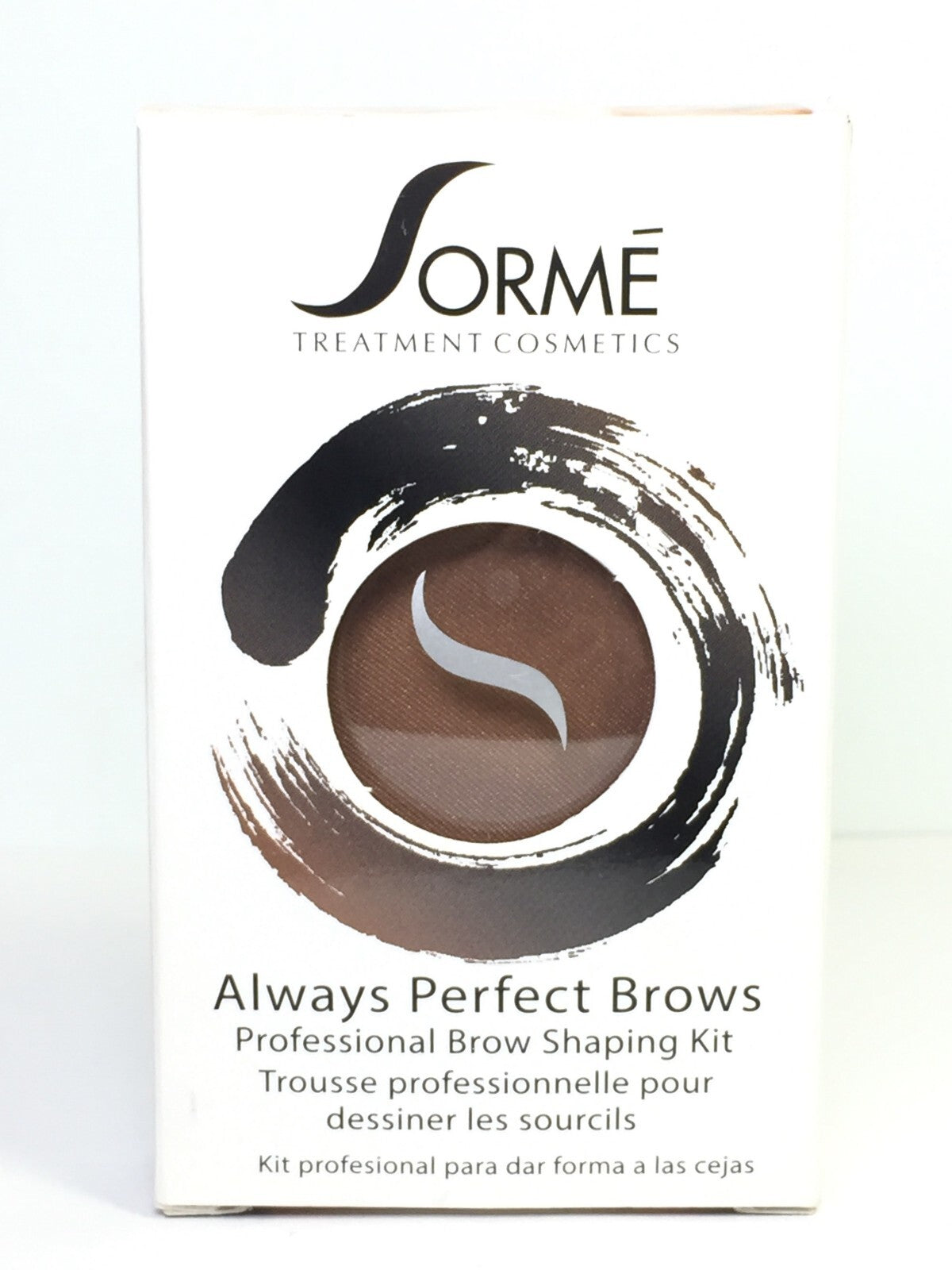 Brow Shaping Kit Medium Brown by Sorme Always Perfect Brows
